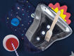 Picture of PAPER PLATES SPACE PARTY 21.5X29.5CM - 6 PACK